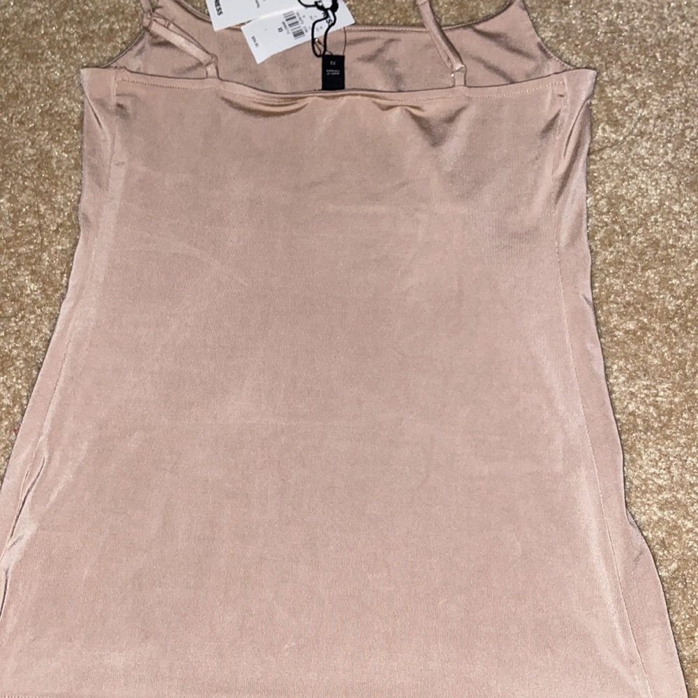 Express Brown Tank Top - Picture 3 of 3